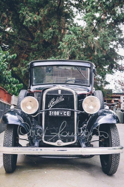 auto sposi d'epoca