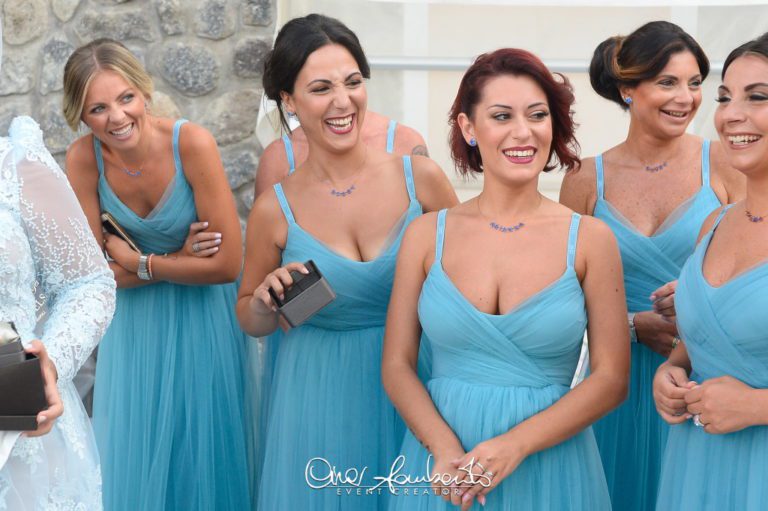 bridesmaids e flower girl