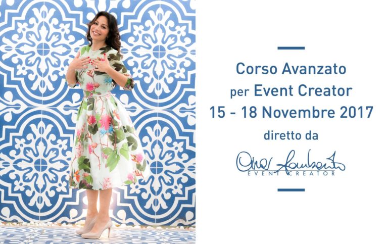 corso avanzato per event creator
