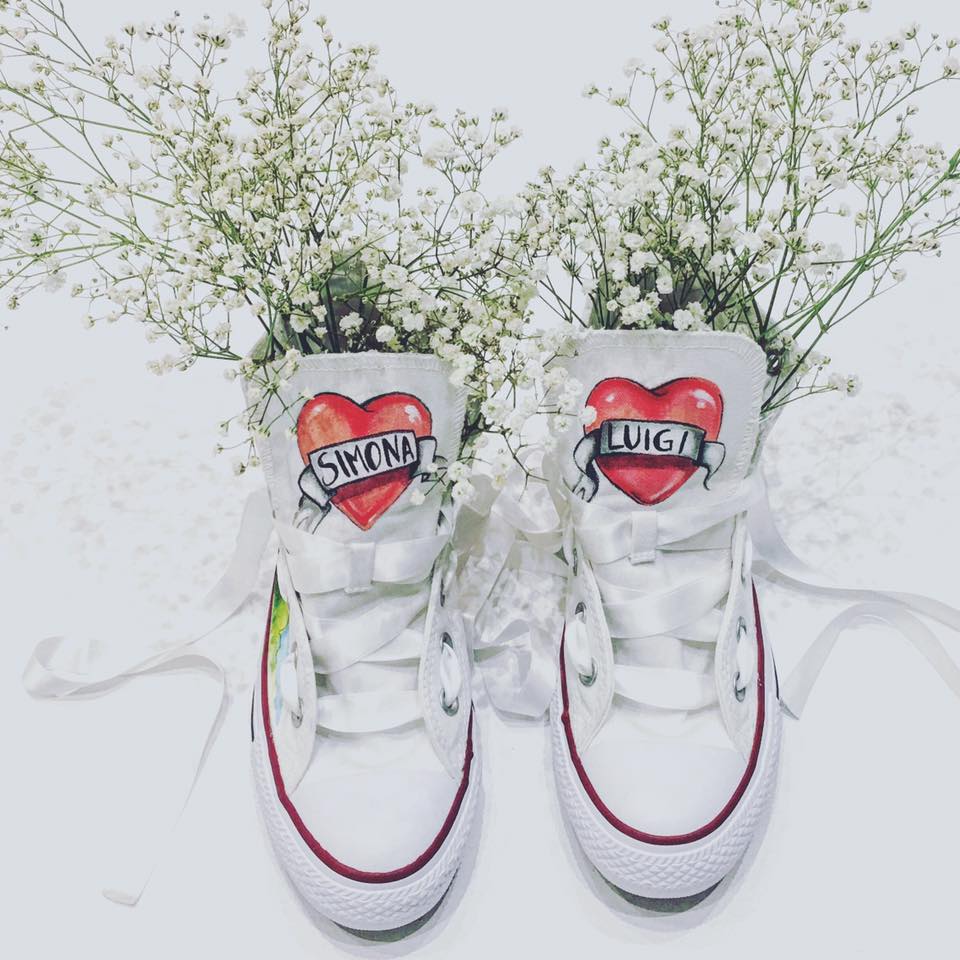 sneakers da sposa