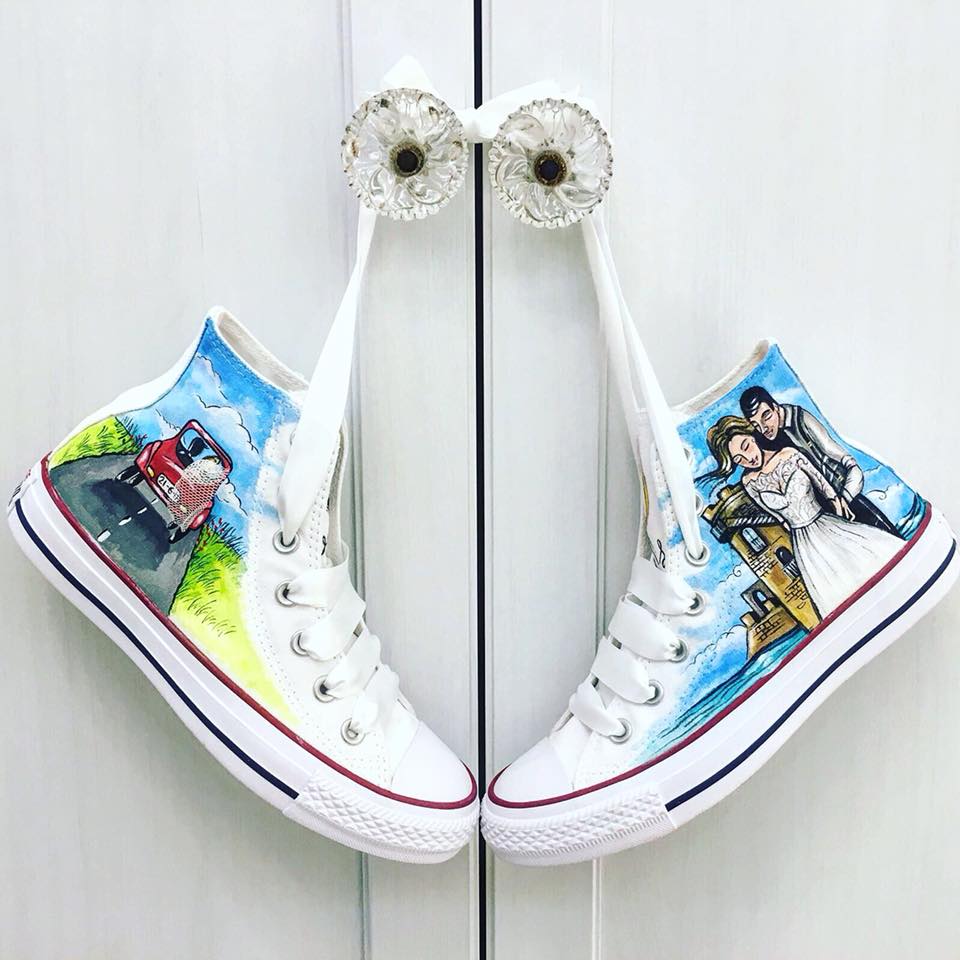 sneakers da sposa