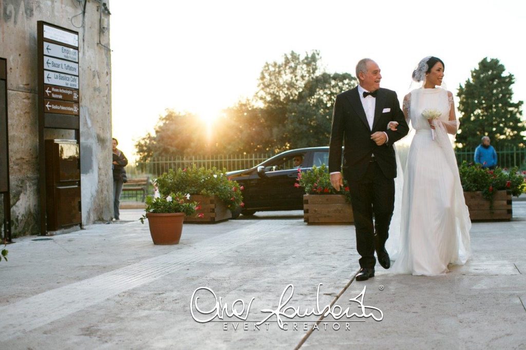 Nozze glamour a Paestum