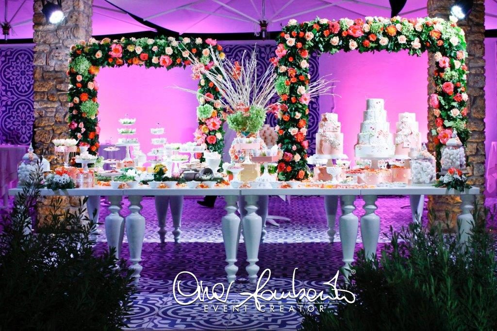 sweet table colorato