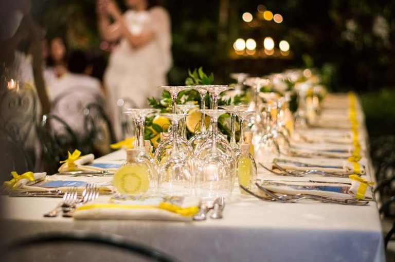 Rehearsal Dinner in costiera