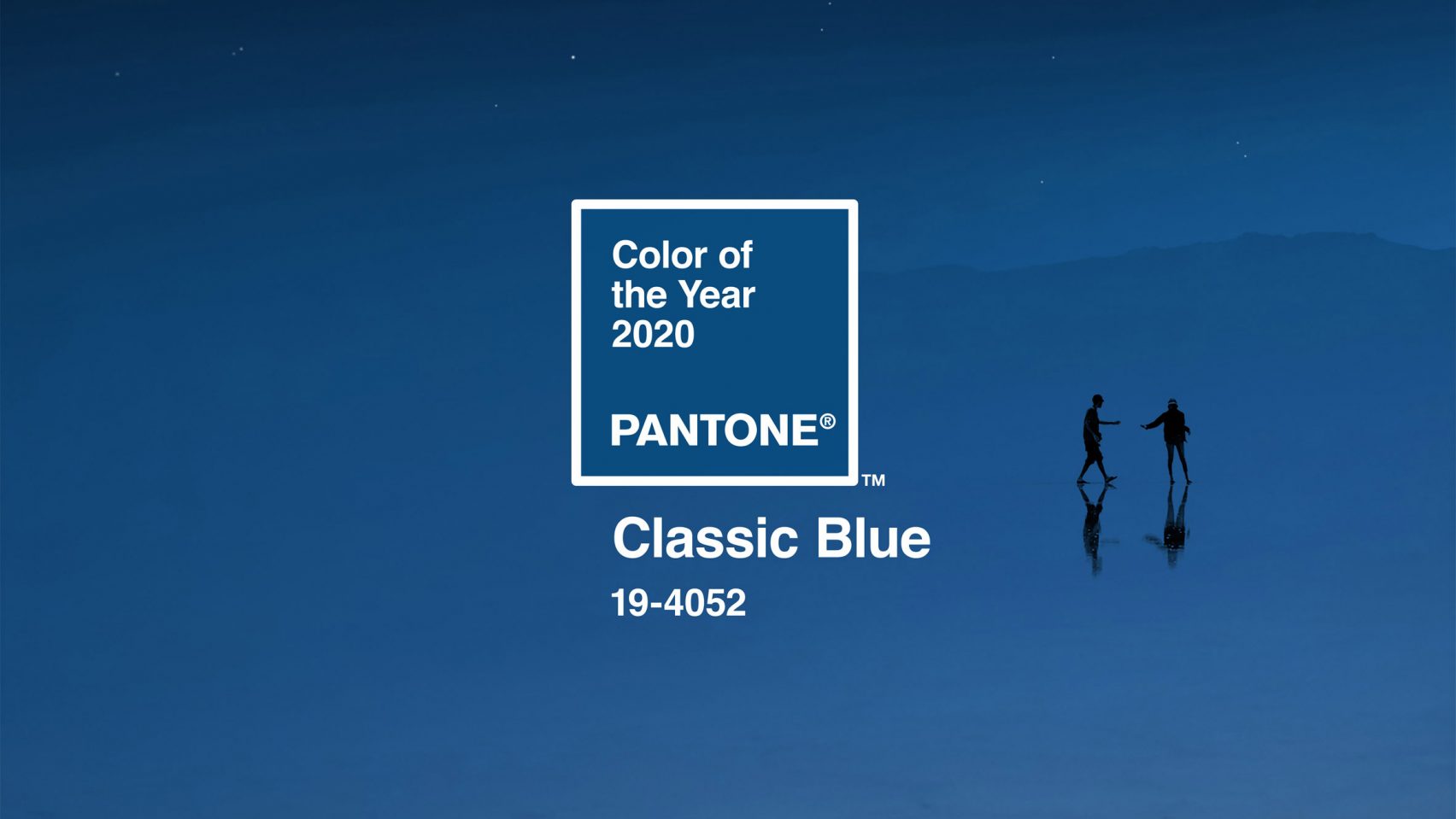 Classic blue 19-4052 colore dell'anno 2020