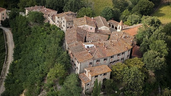 Matrimonio stile medievale in Toscana