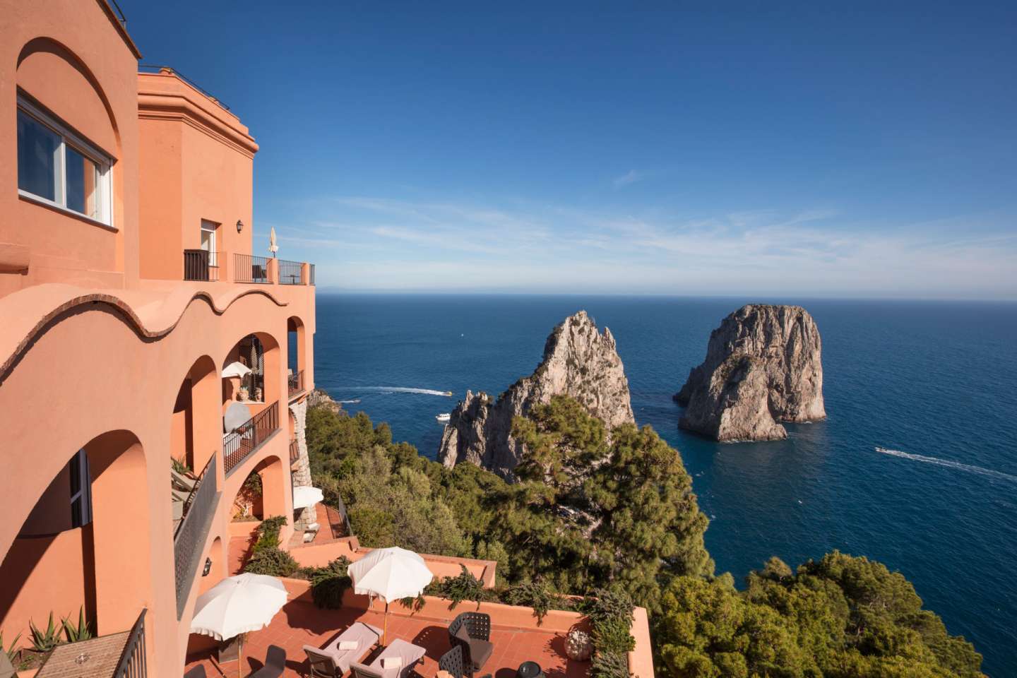 Matrimonio d'elite con vista mare a Capri