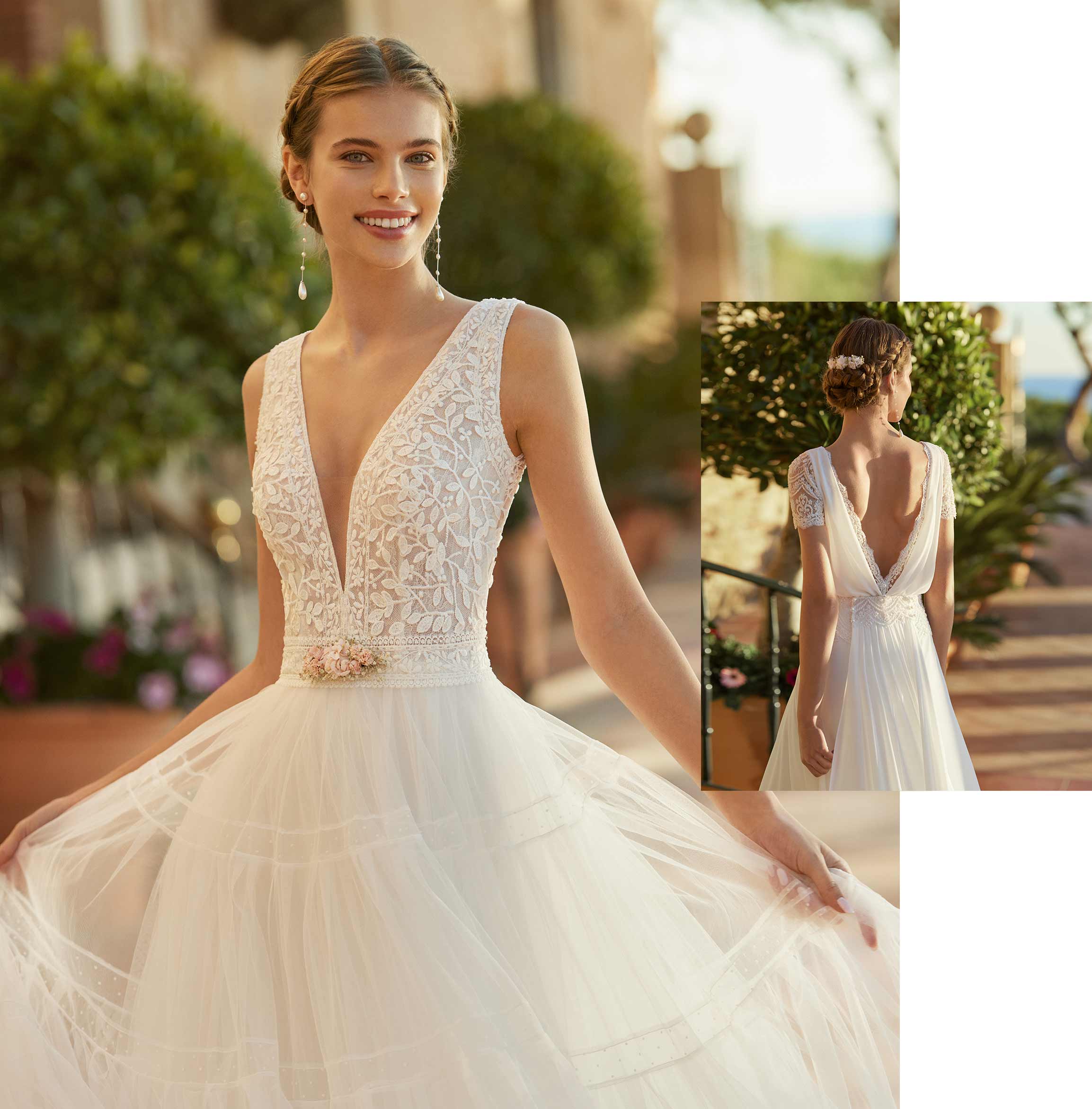 collezione sposa Aire Barcelona 2022