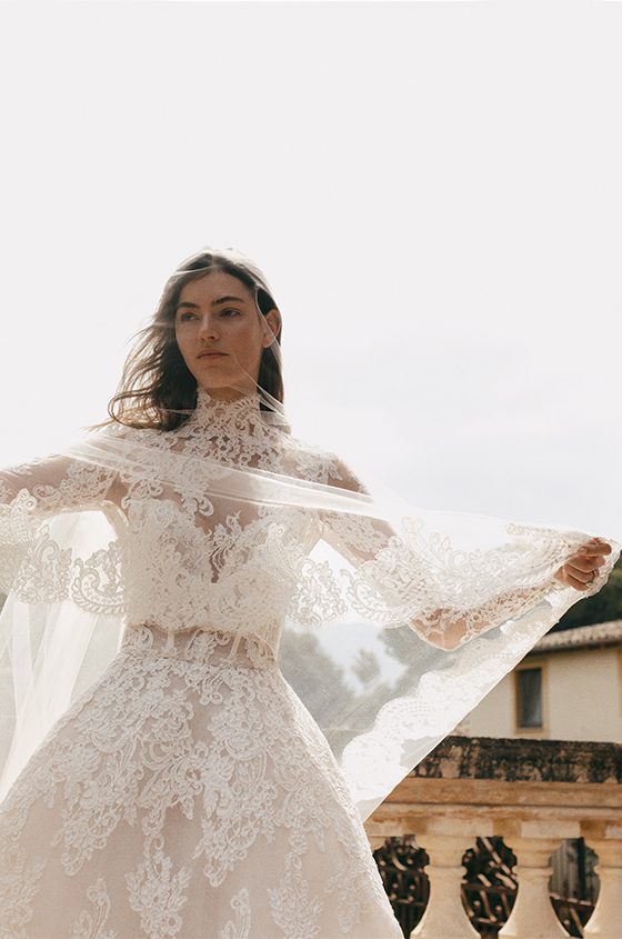 Monique Lhuillier bridal spring collection 2023