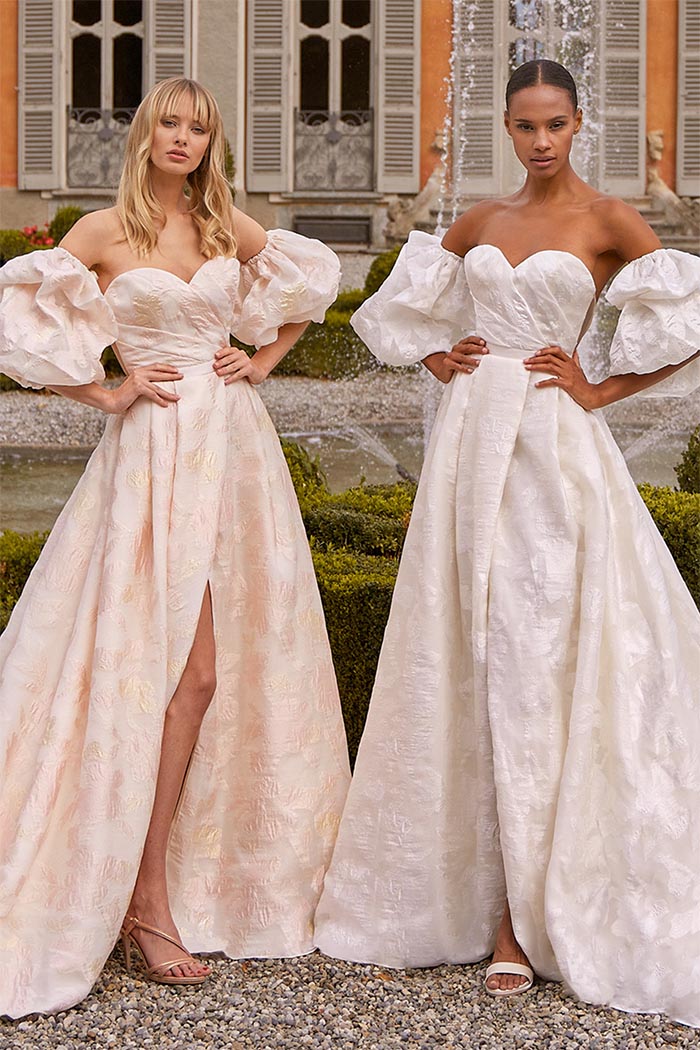 collezione sposa Fall 2023 Ines di Santo