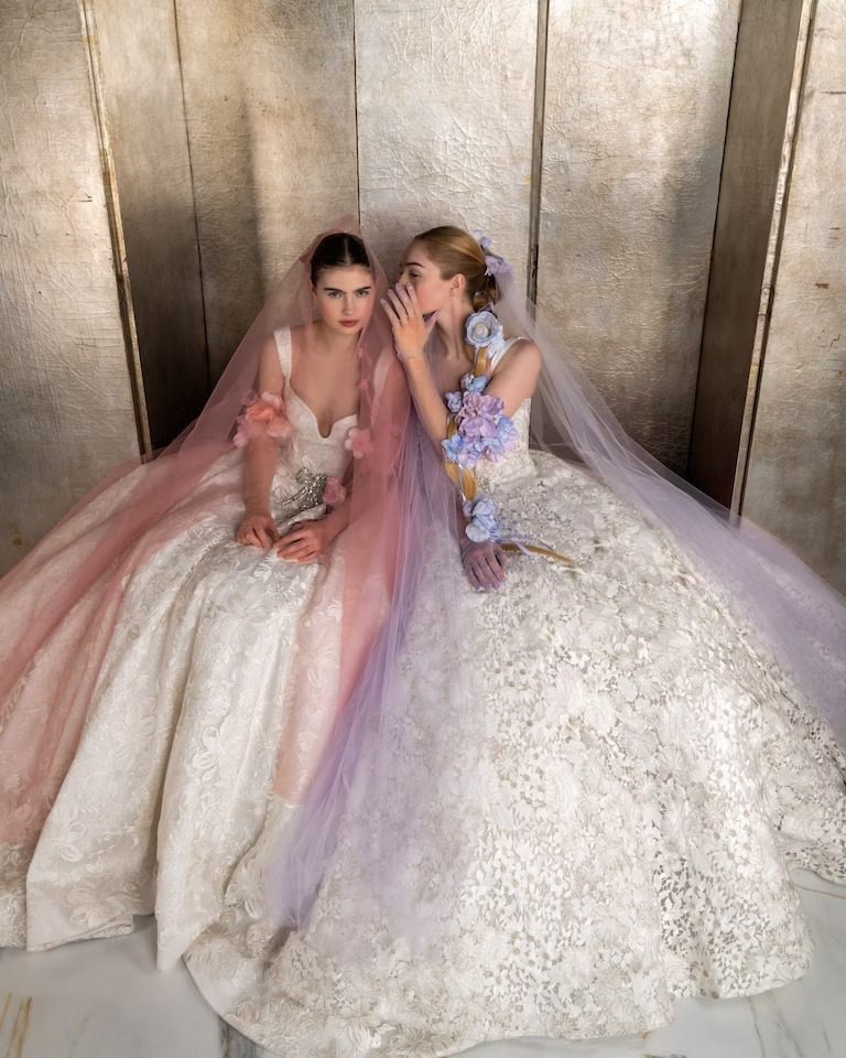 Reem Acra collezione sposa autunno 2023 Hollywood