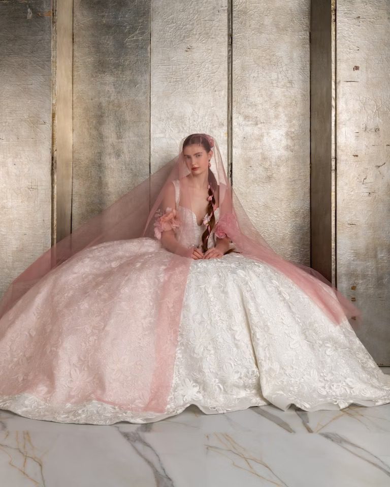Reem Acra collezione sposa autunno 2023 Hollywood