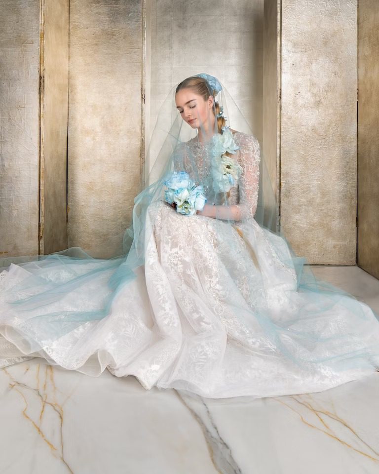Reem Acra collezione sposa autunno 2023 Hollywood