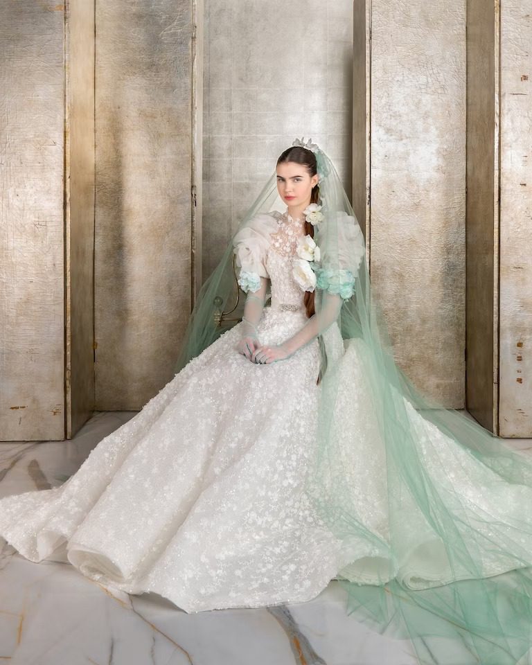 Reem Acra collezione sposa autunno 2023 Hollywood