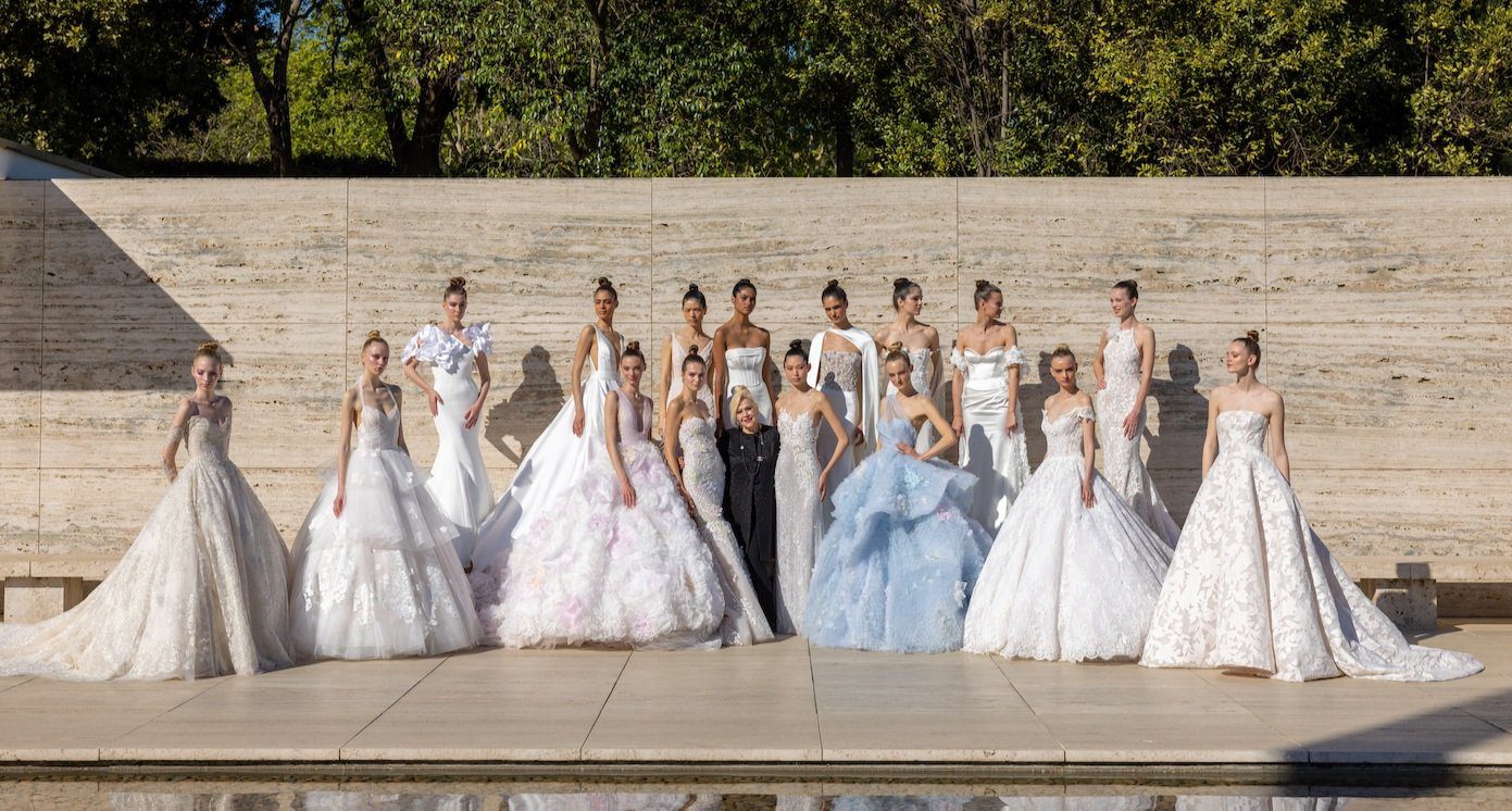 Collezione sposa Ines di Santo spring 2024 