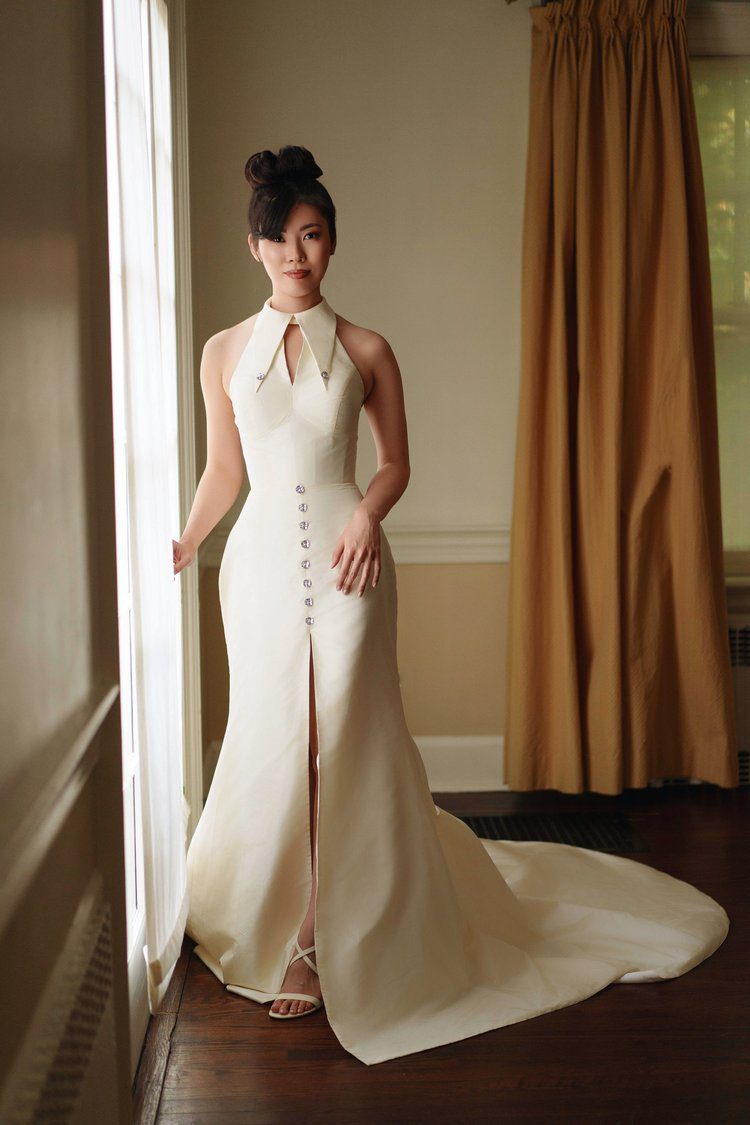 collezione sposa Fall 2025 di Andrea A. Osei