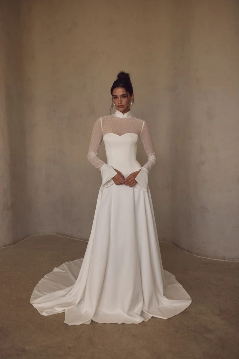 Collezione sposa 2027 White Symphony Pure by Julie Vino
